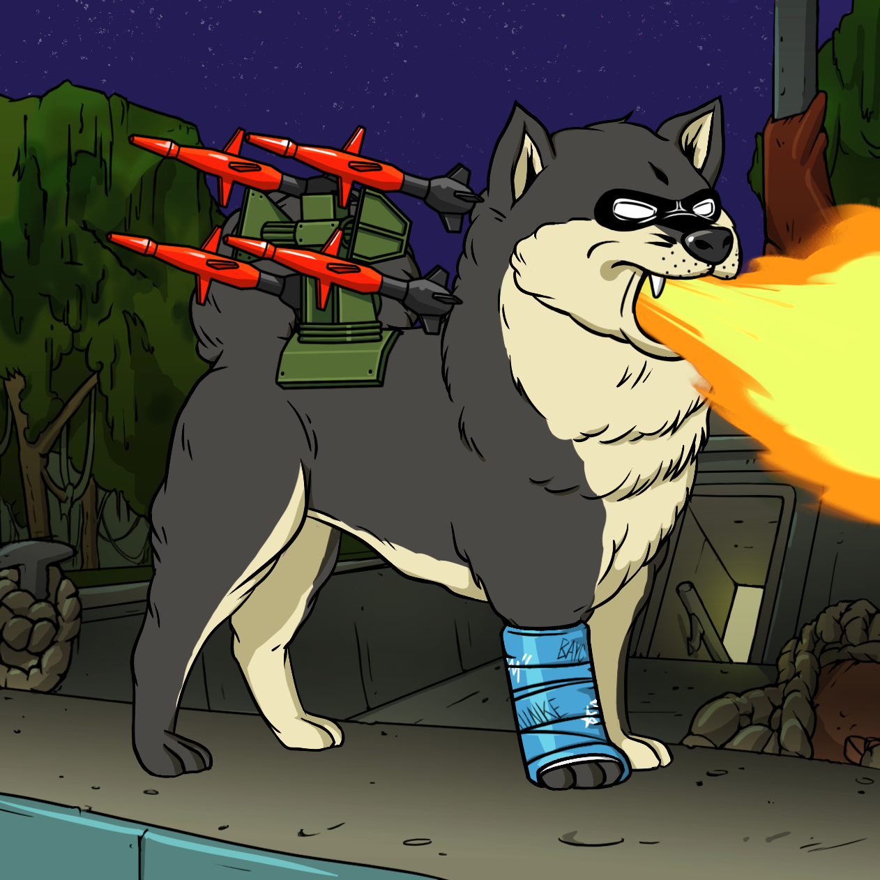 Yuga Labs - Bored Ape Kennel Club - NFT # 3062