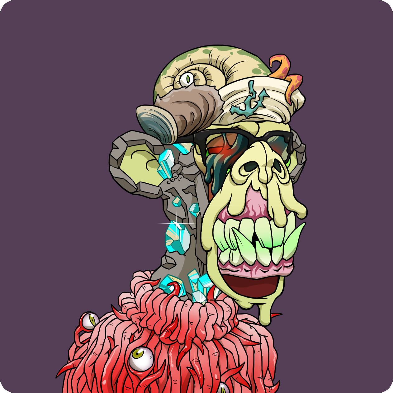 Yuga Labs - Mutant Ape Yacht Club - NFT # 6098