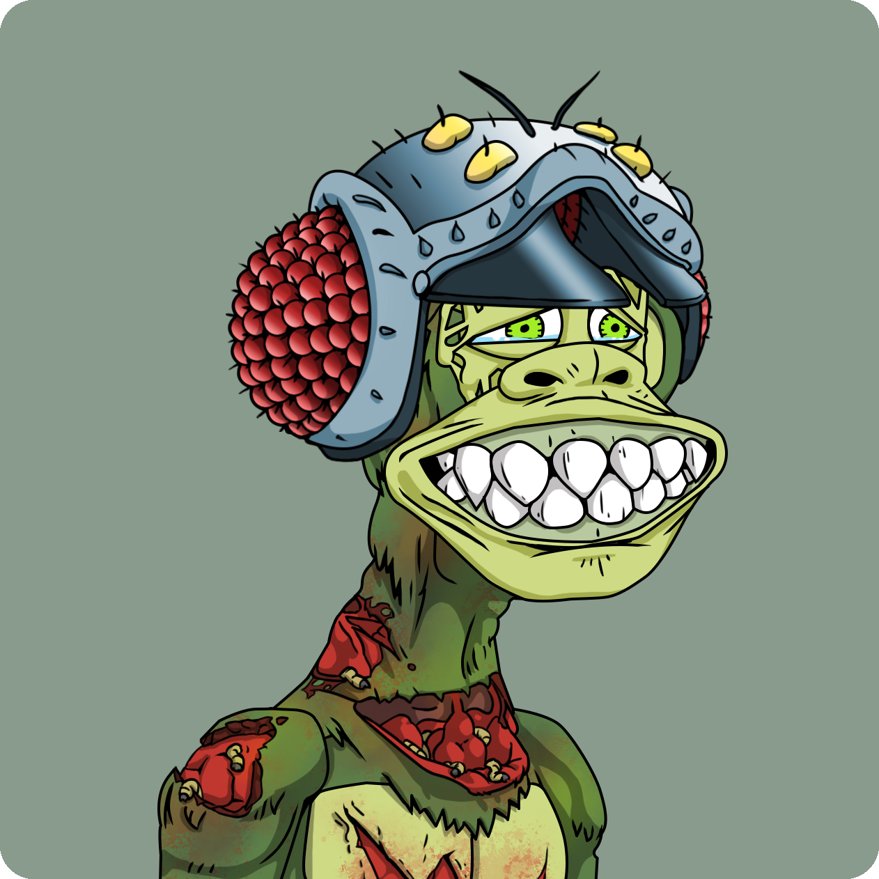 Yuga Labs - Mutant Ape Yacht Club - NFT # 2593