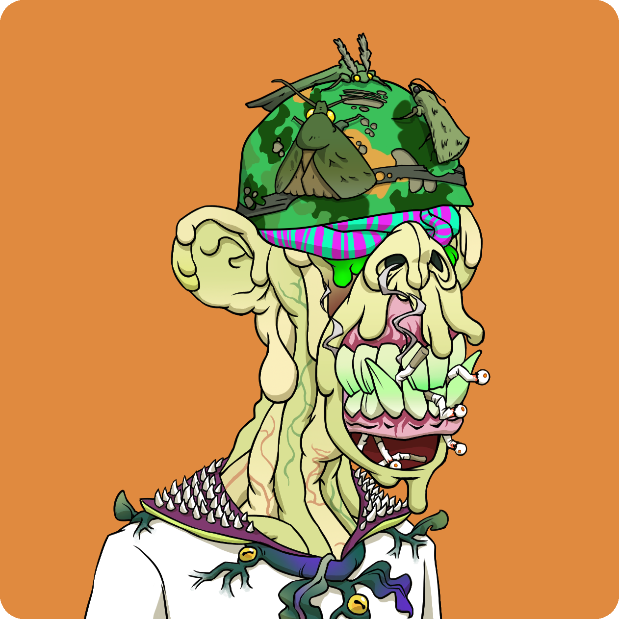 Yuga Labs - Mutant Ape Yacht Club - NFT # 9348