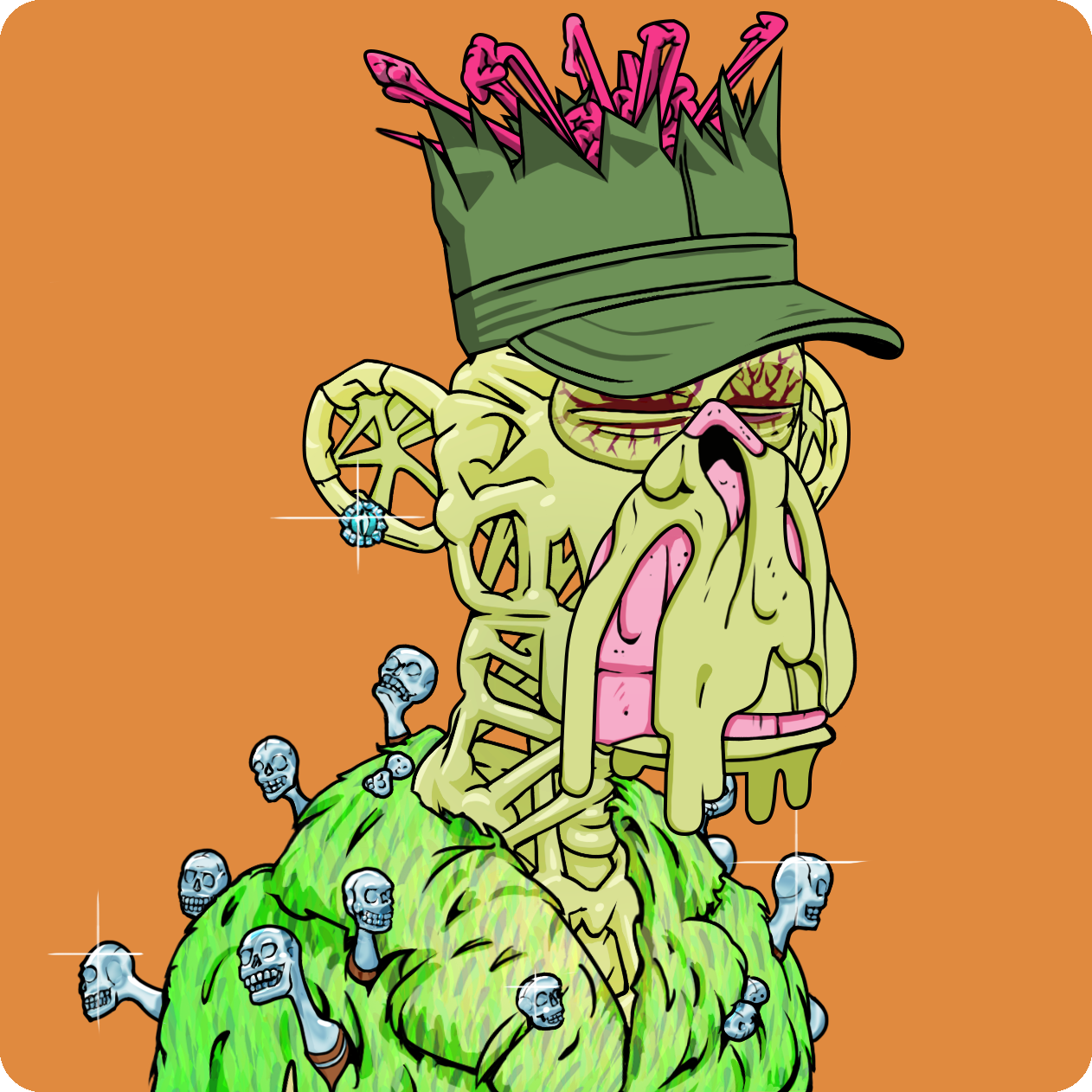 Yuga Labs - Mutant Ape Yacht Club - NFT # 10424