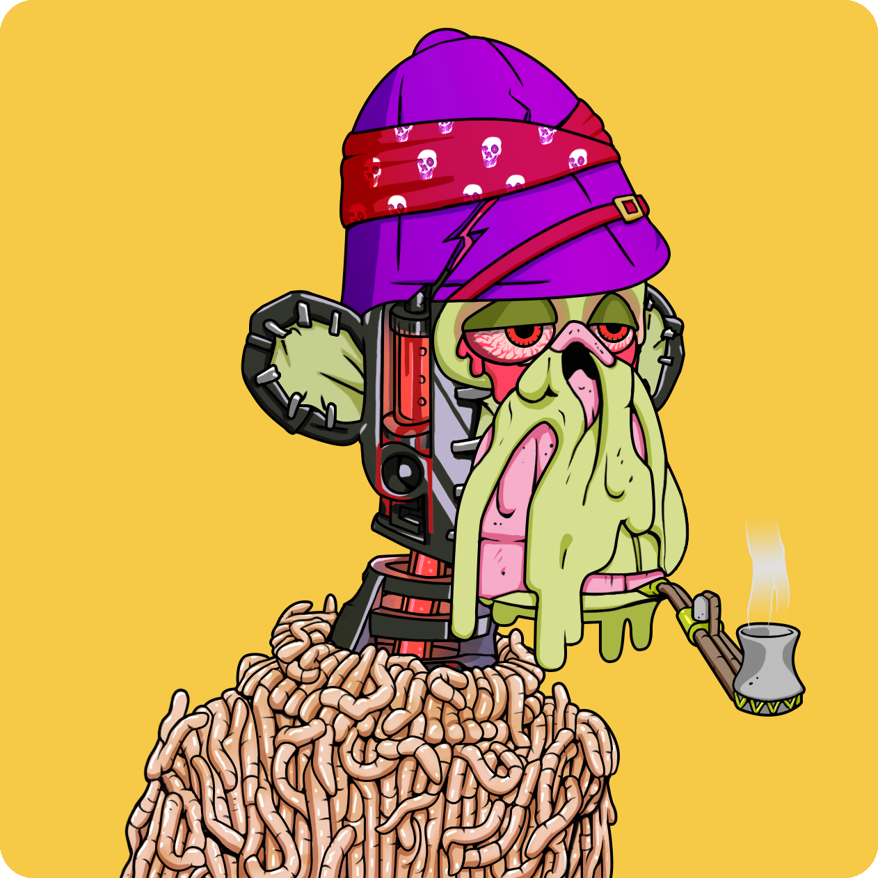 Yuga Labs - Mutant Ape Yacht Club - NFT # 2445