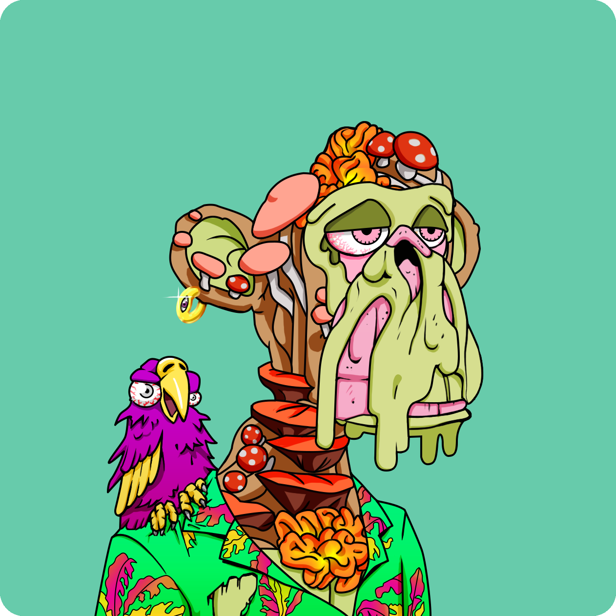 Yuga Labs - Mutant Ape Yacht Club - NFT # 18240