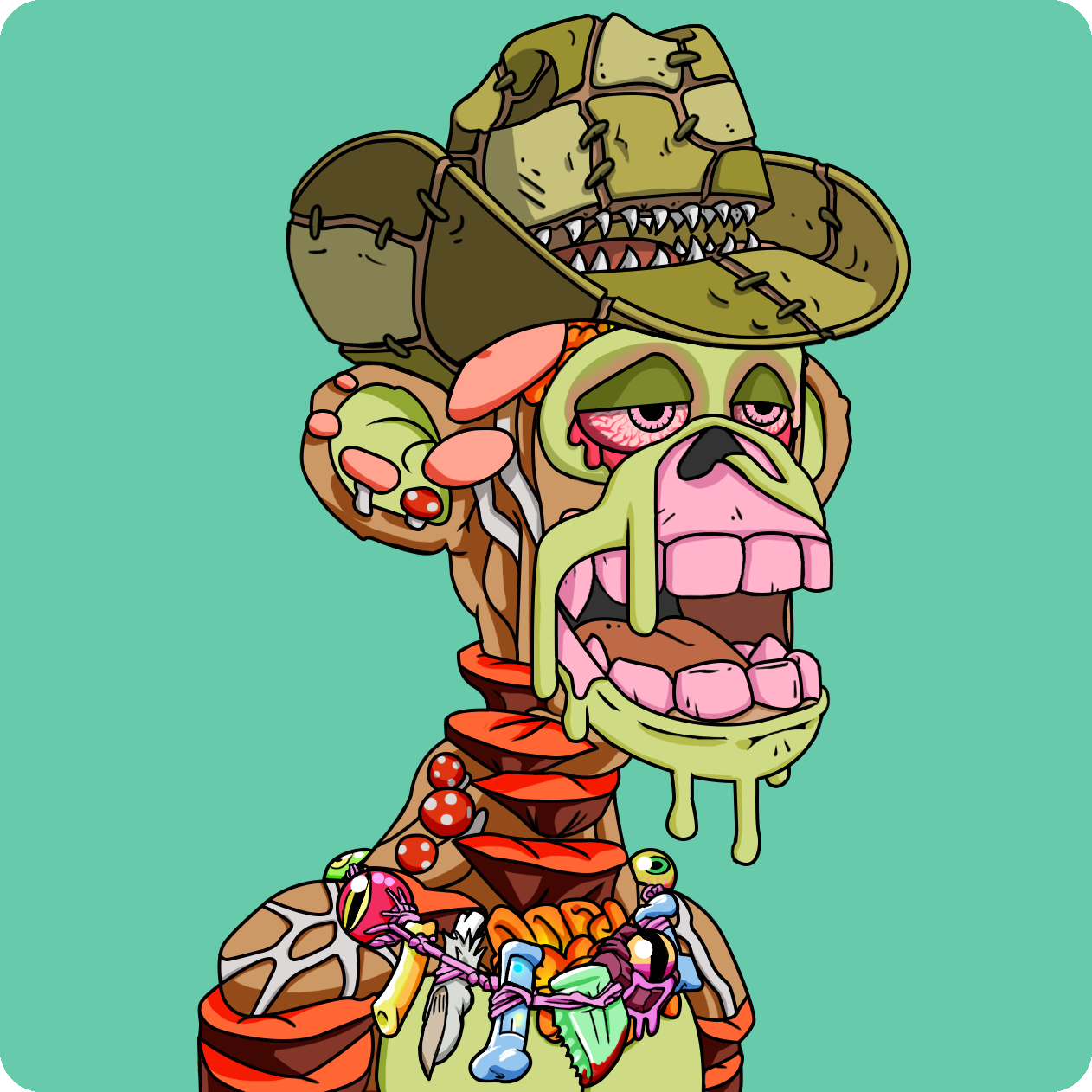 Yuga Labs - Mutant Ape Yacht Club - NFT # 22810