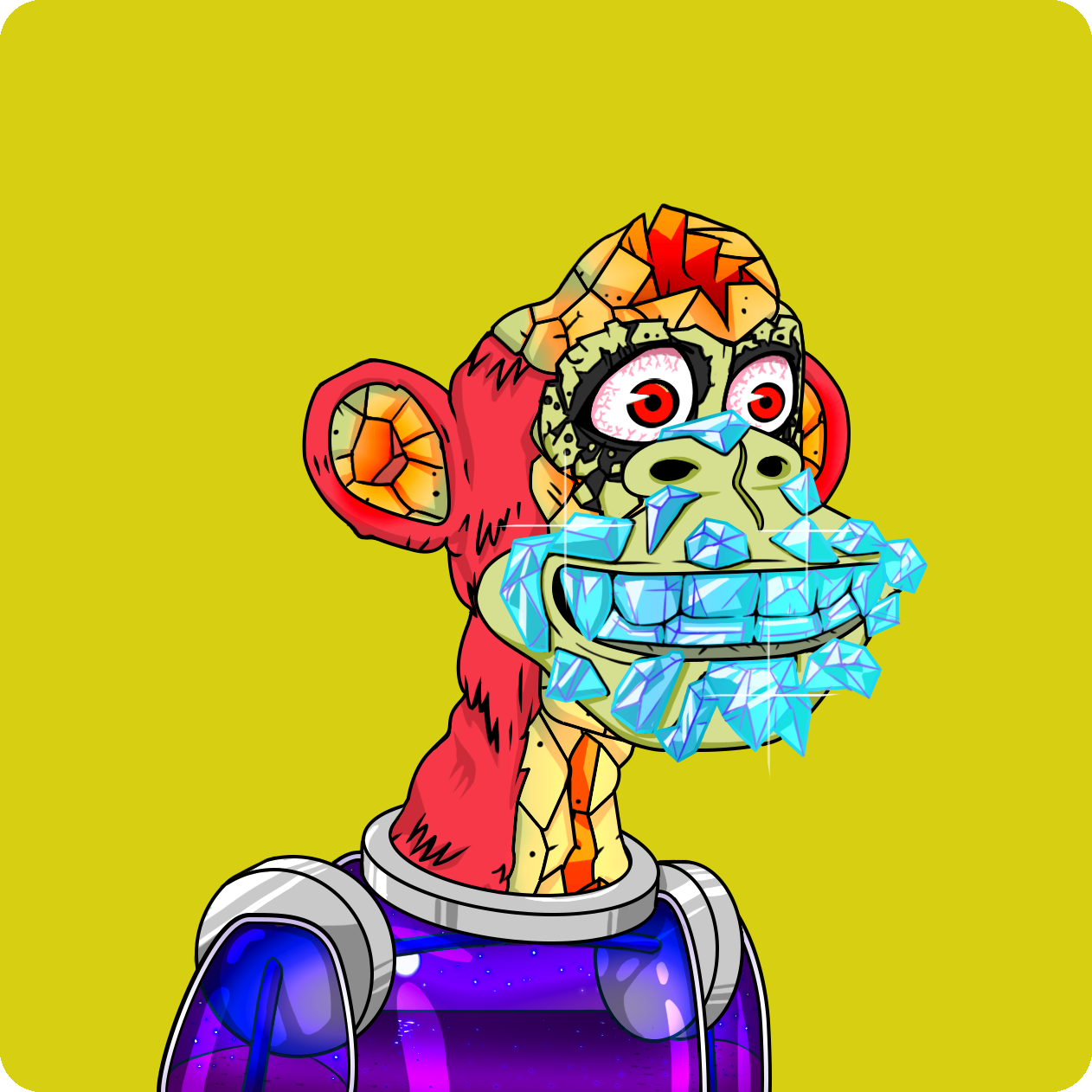 Yuga Labs - Mutant Ape Yacht Club - NFT # 6021