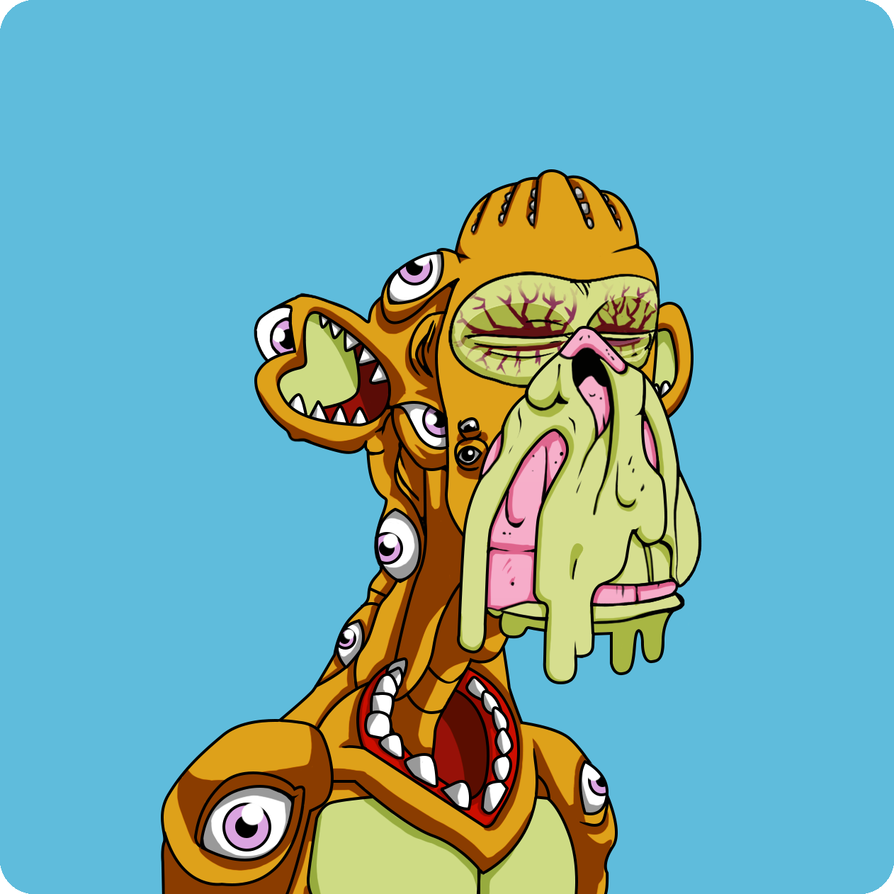 Yuga Labs - Mutant Ape Yacht Club - NFT # 1107