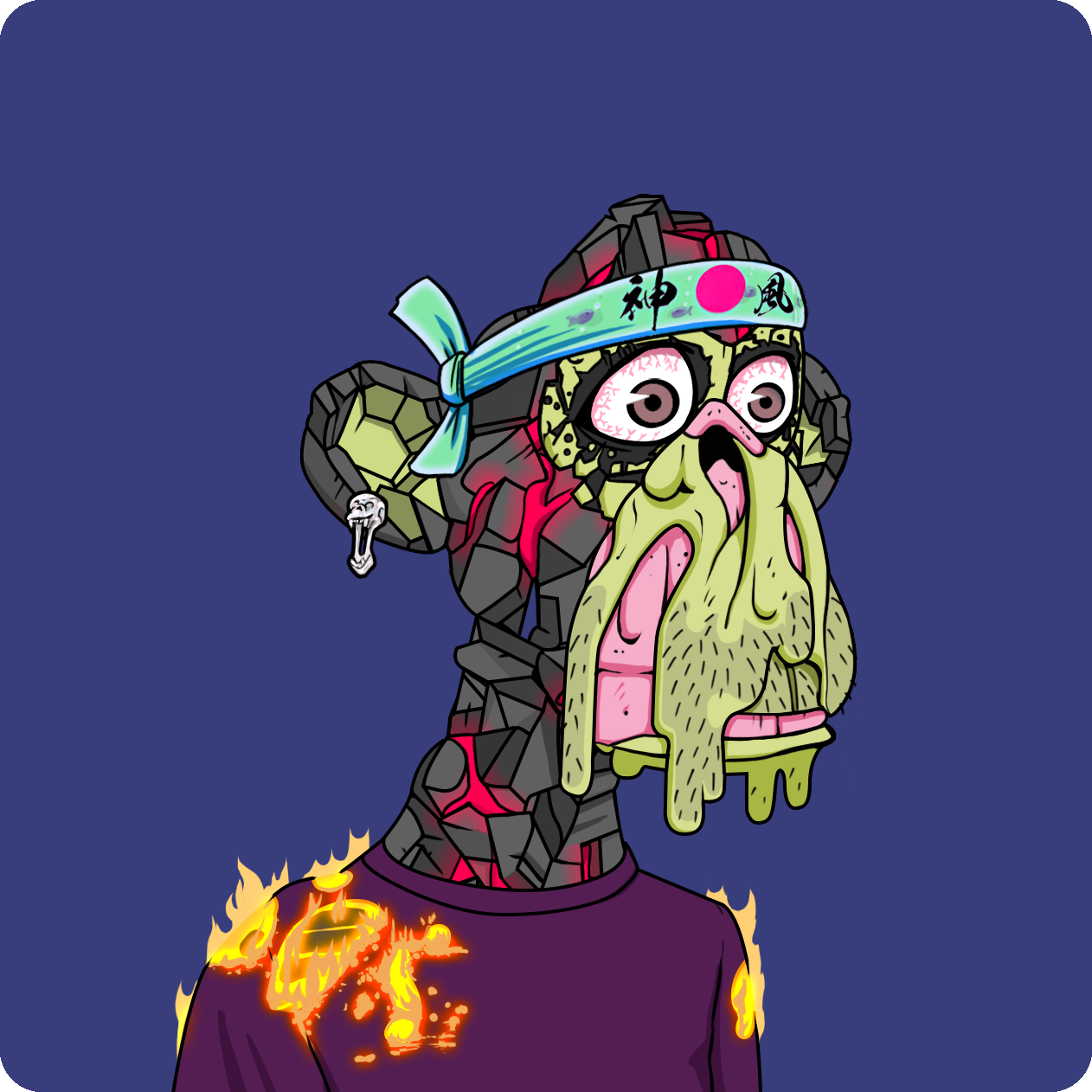 Yuga Labs - Mutant Ape Yacht Club - NFT # 4991