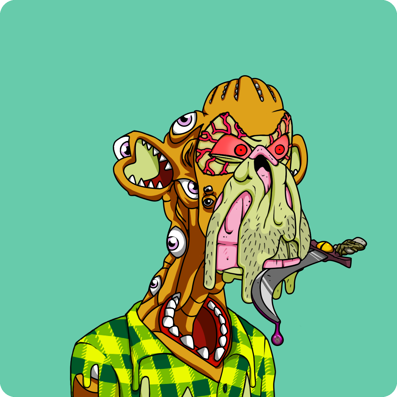 Yuga Labs - Mutant Ape Yacht Club - NFT # 2147