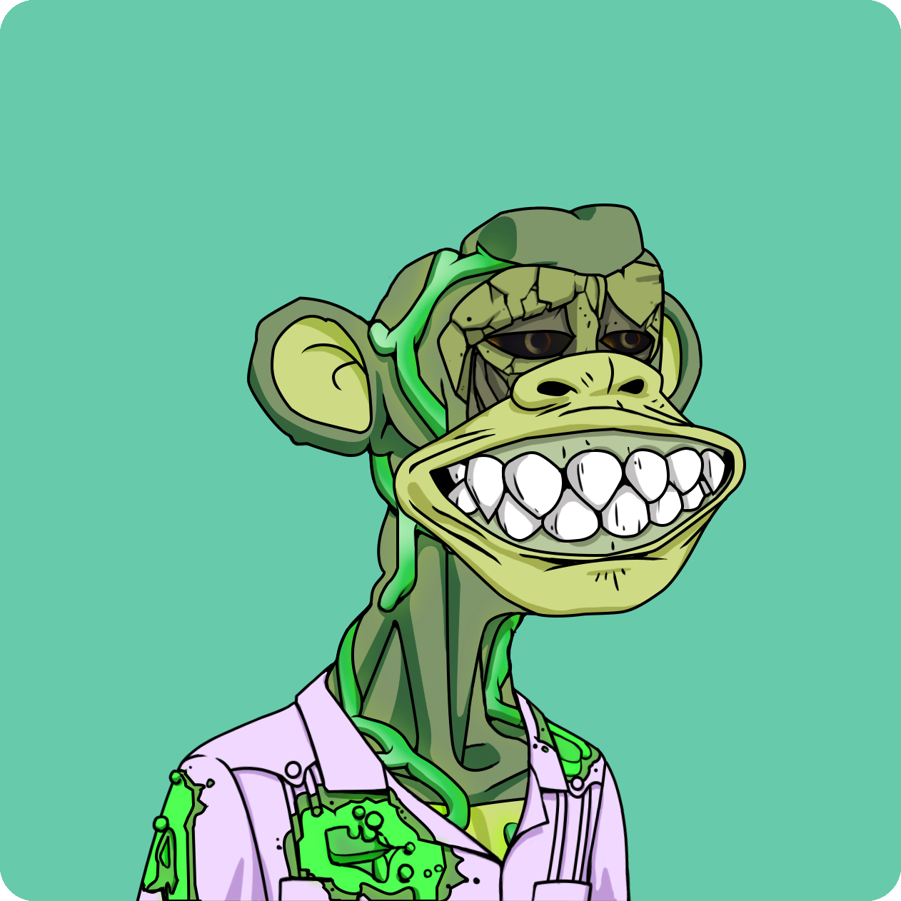 Yuga Labs - Mutant Ape Yacht Club - NFT # 3895