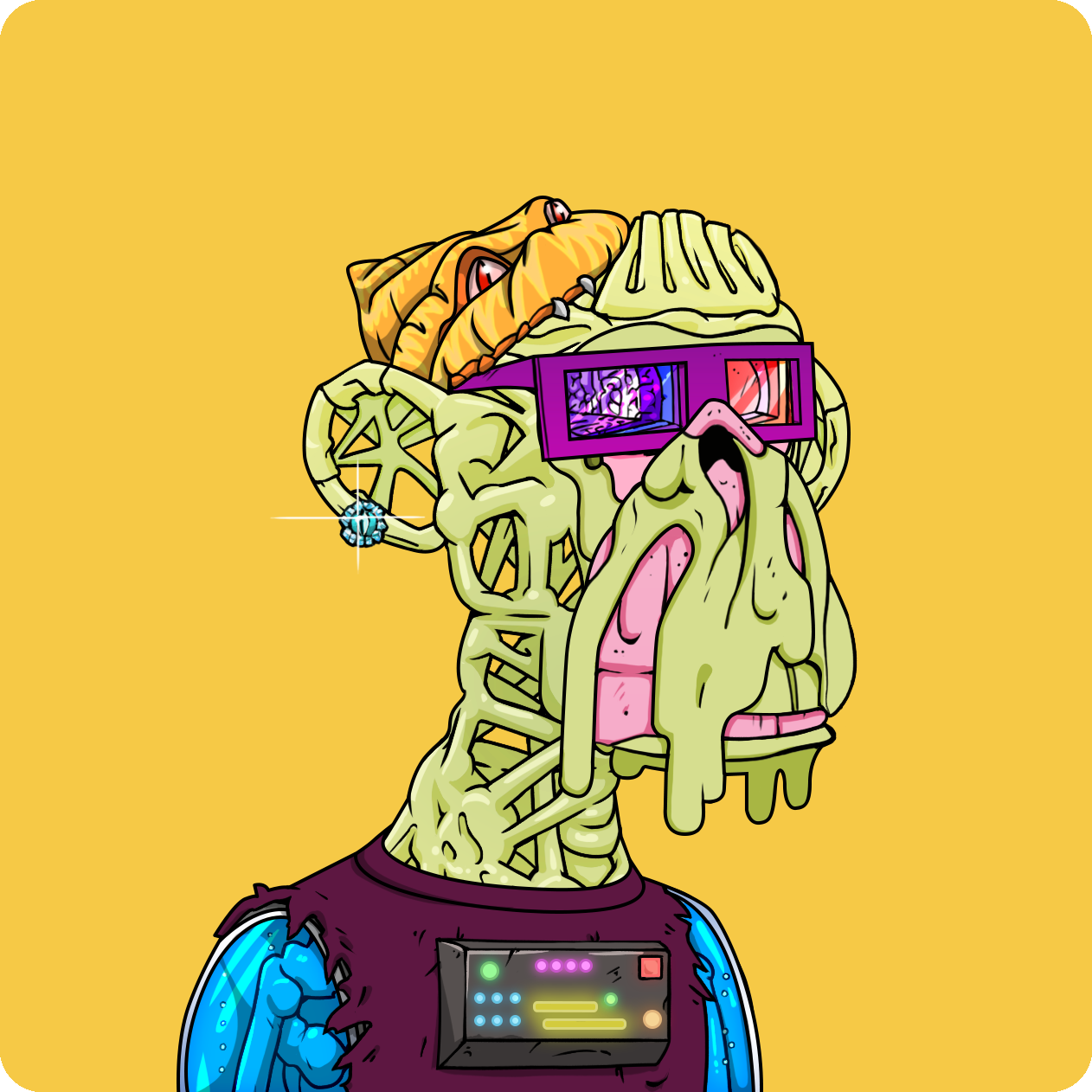 Yuga Labs - Mutant Ape Yacht Club - NFT # 3502