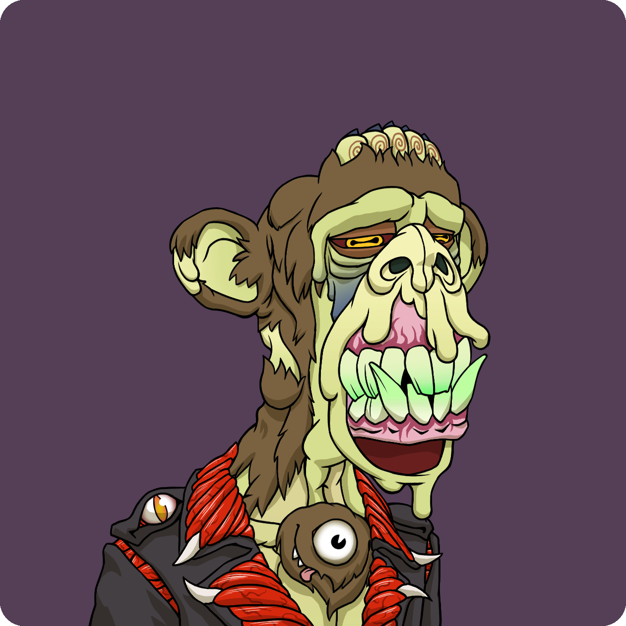 Yuga Labs - Mutant Ape Yacht Club - NFT # 610