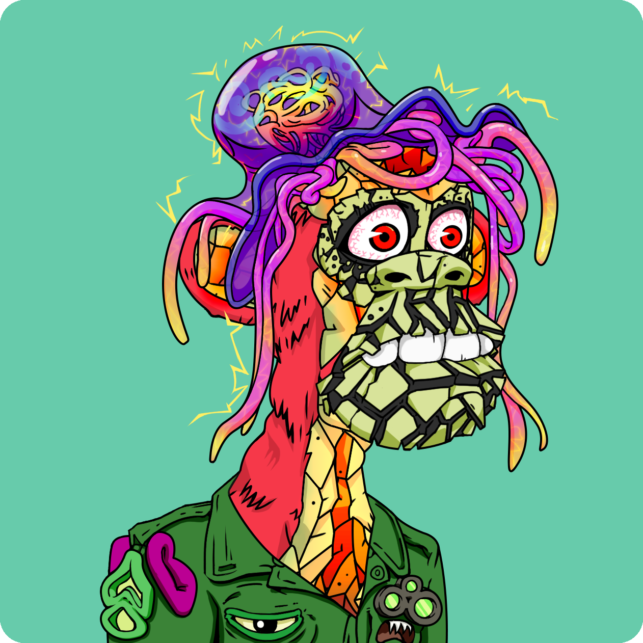 Yuga Labs - Mutant Ape Yacht Club - NFT # 8695