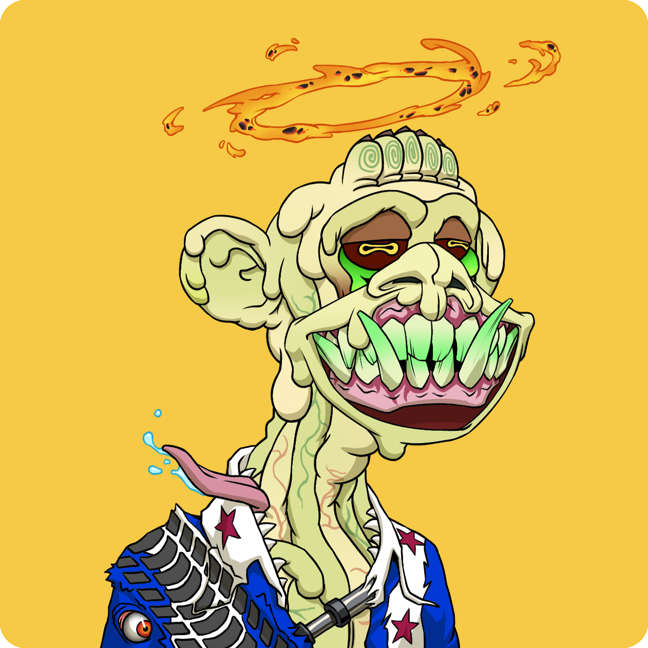 Yuga Labs - Mutant Ape Yacht Club - NFT # 15491