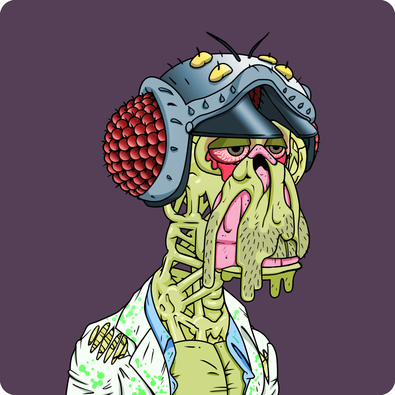 Yuga Labs - Mutant Ape Yacht Club - NFT # 1077