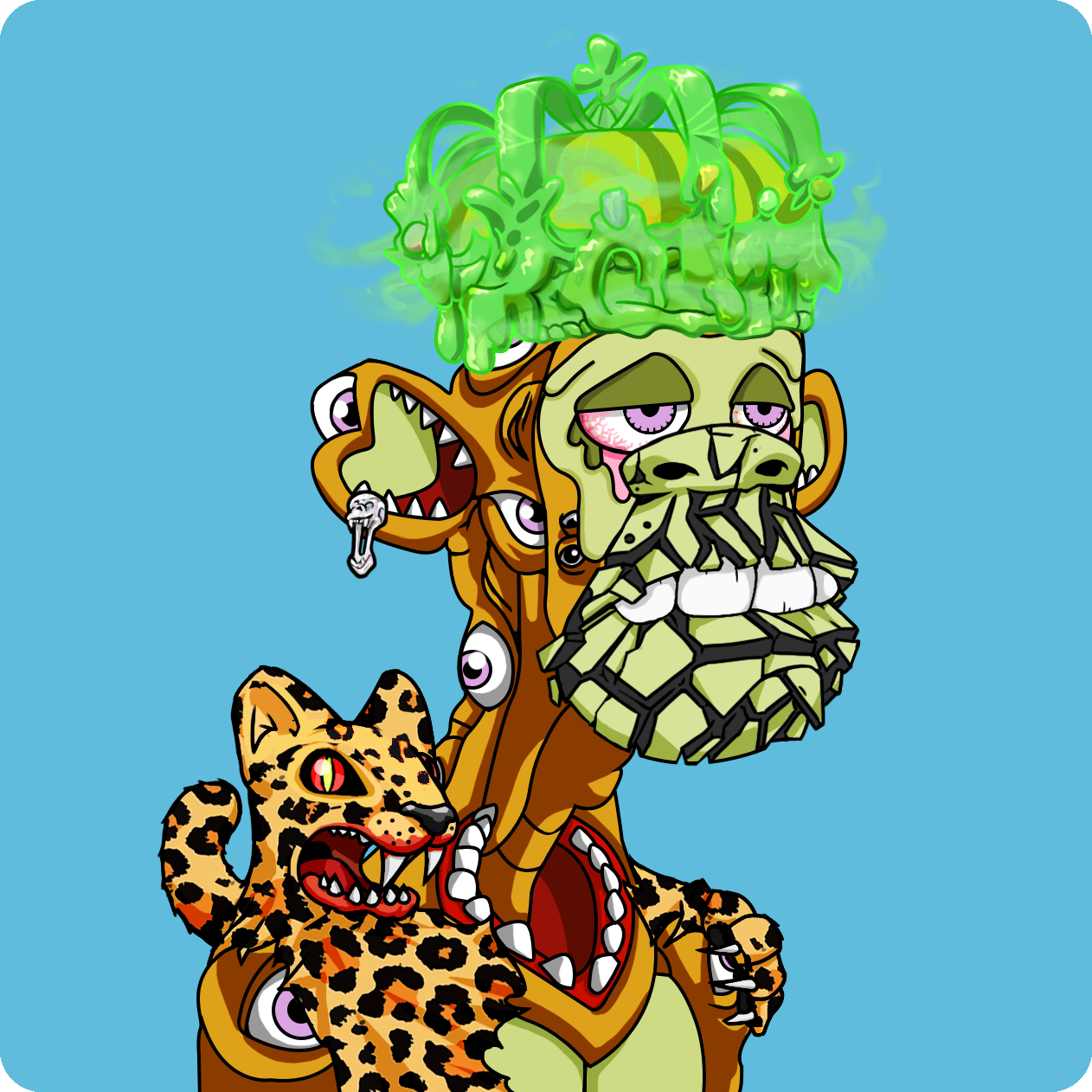 Yuga Labs - Mutant Ape Yacht Club - NFT # 13304