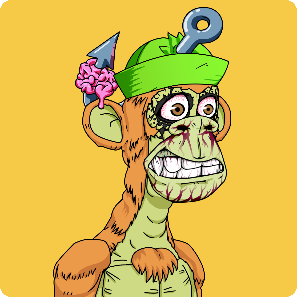 Yuga Labs - Mutant Ape Yacht Club - NFT # 15150