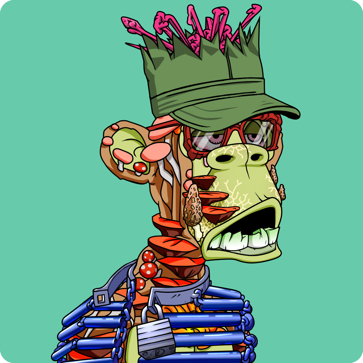 Yuga Labs - Mutant Ape Yacht Club - NFT # 8187