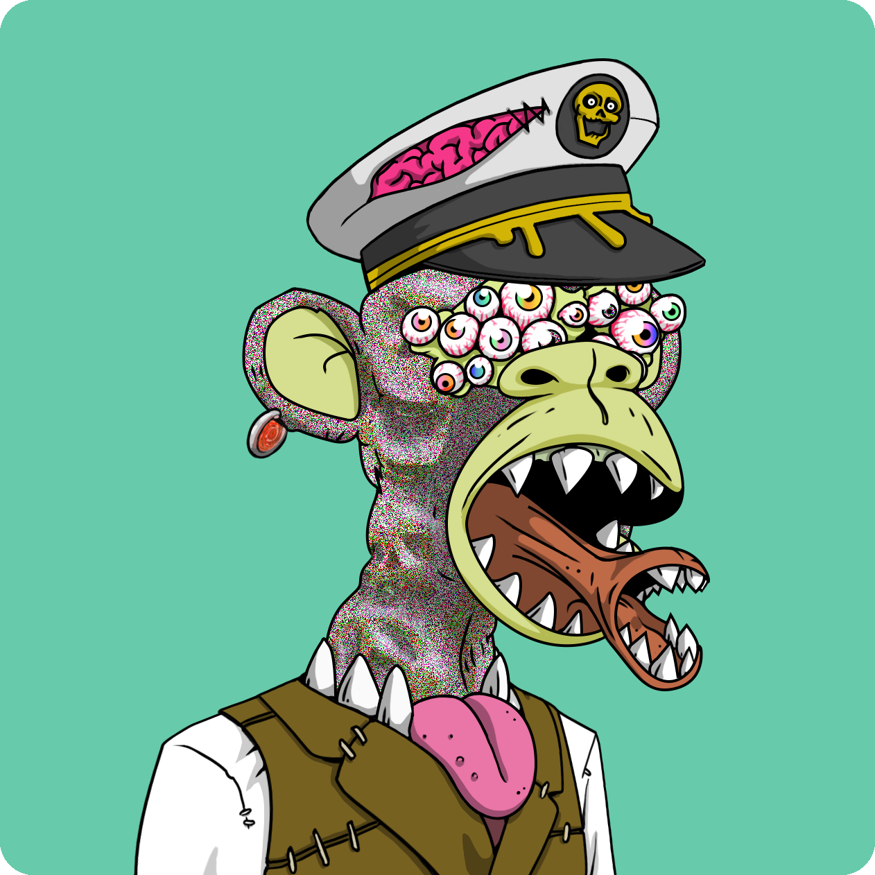 Yuga Labs - Mutant Ape Yacht Club - NFT # 3617