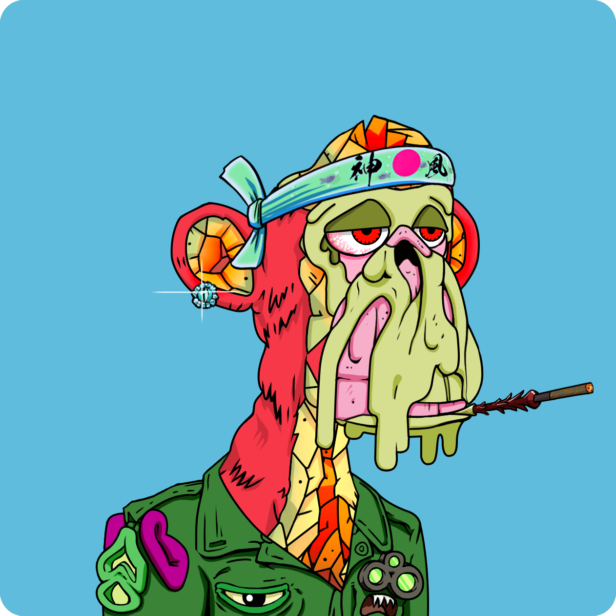 Yuga Labs - Mutant Ape Yacht Club - NFT # 17758