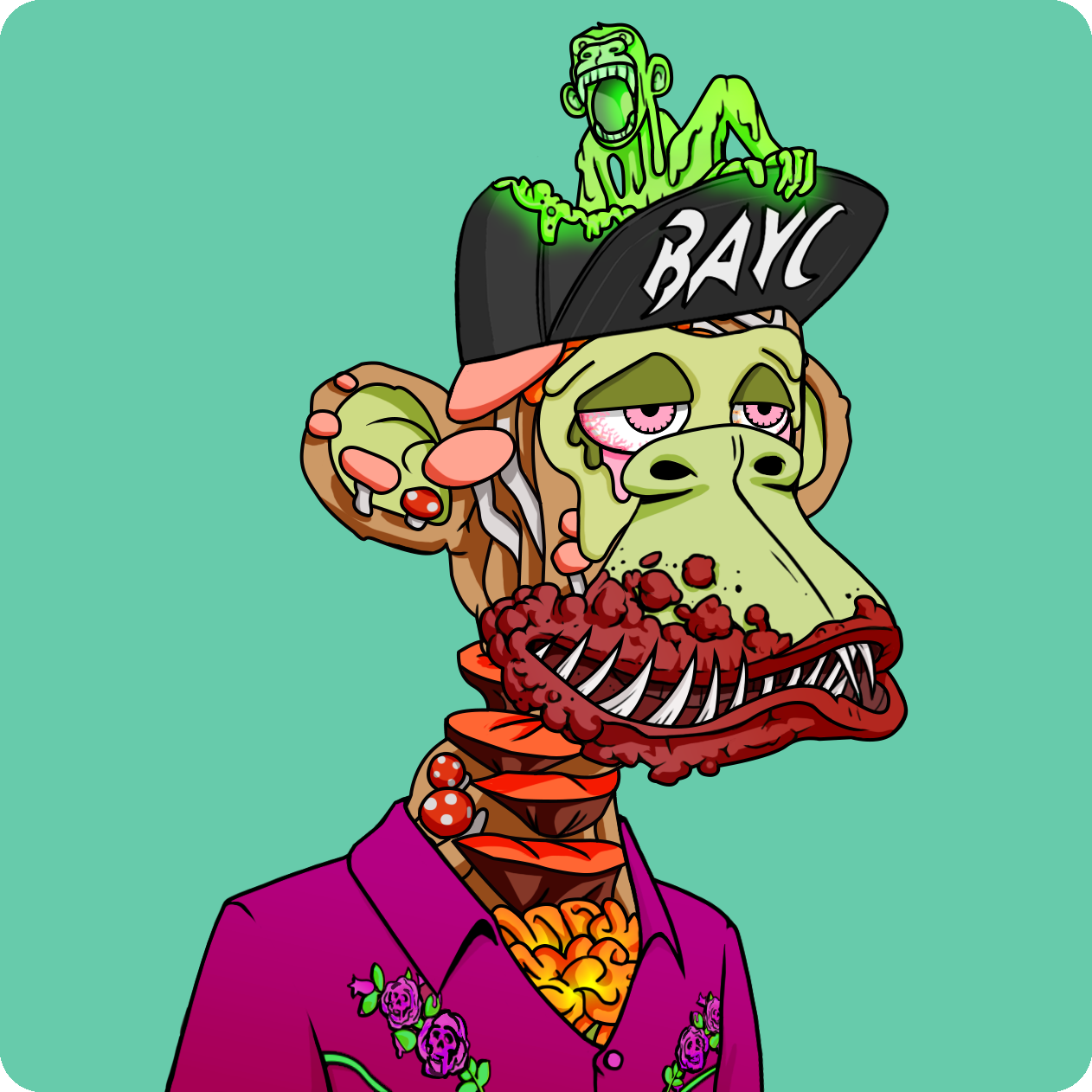 Yuga Labs - Mutant Ape Yacht Club - NFT # 3625