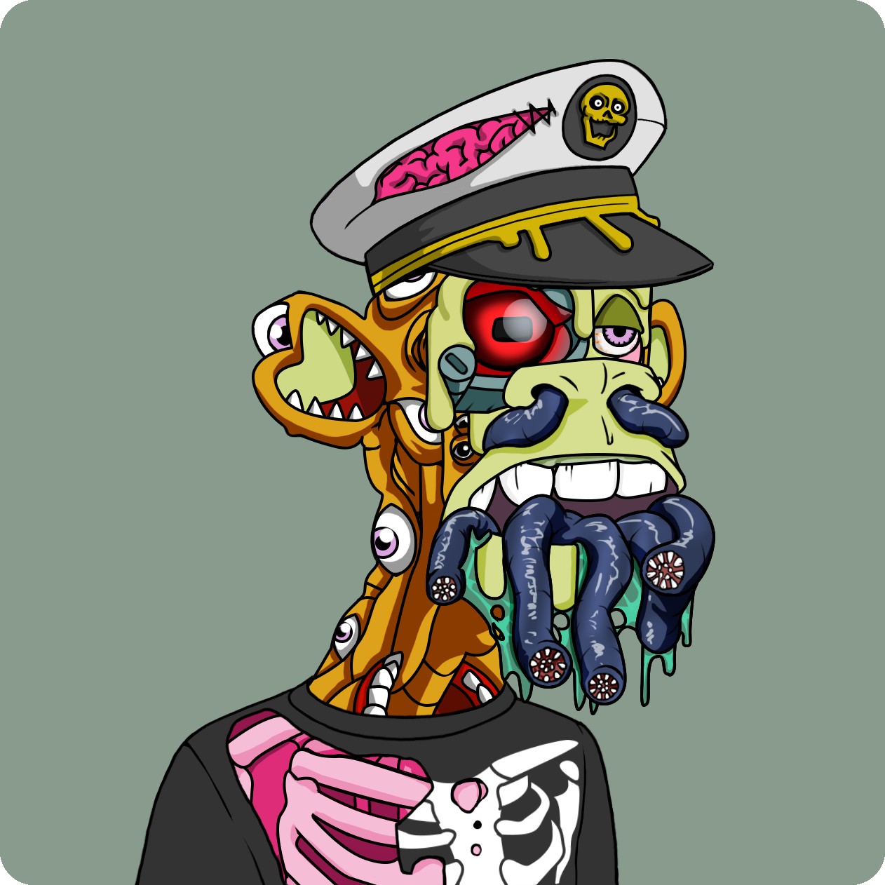 Yuga Labs - Mutant Ape Yacht Club - NFT # 18434