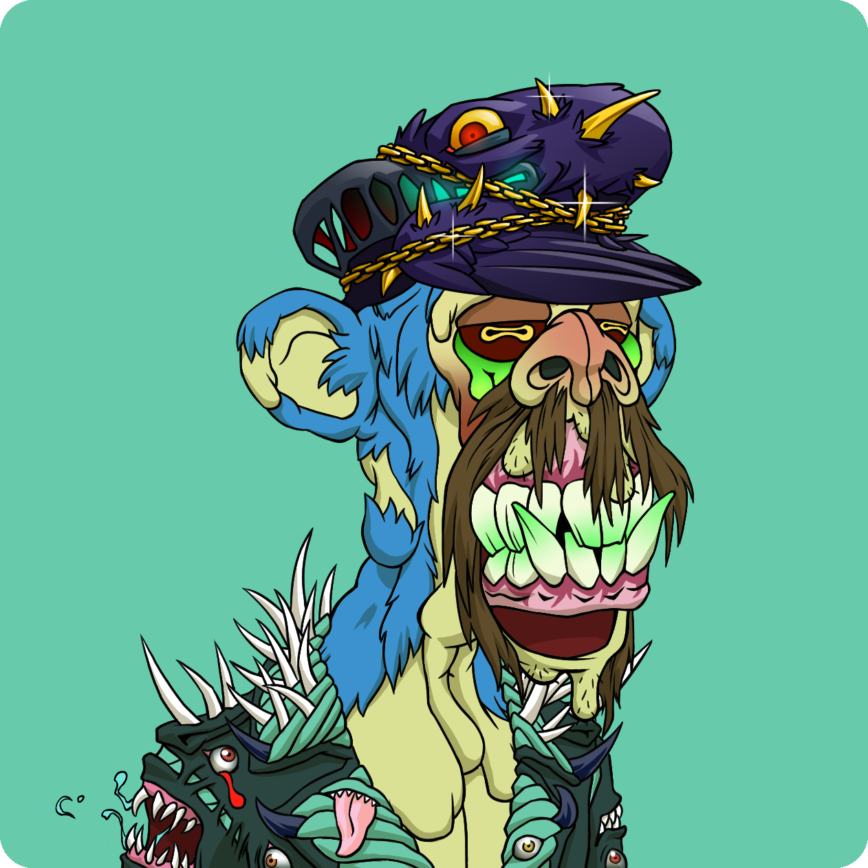 Yuga Labs - Mutant Ape Yacht Club - NFT # 8768