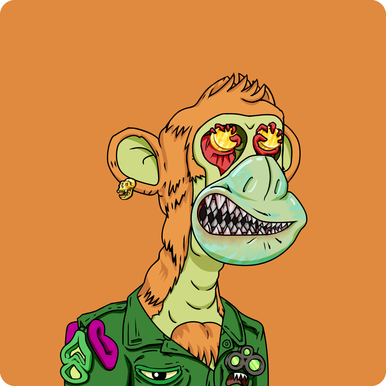 Yuga Labs - Mutant Ape Yacht Club - NFT # 28384