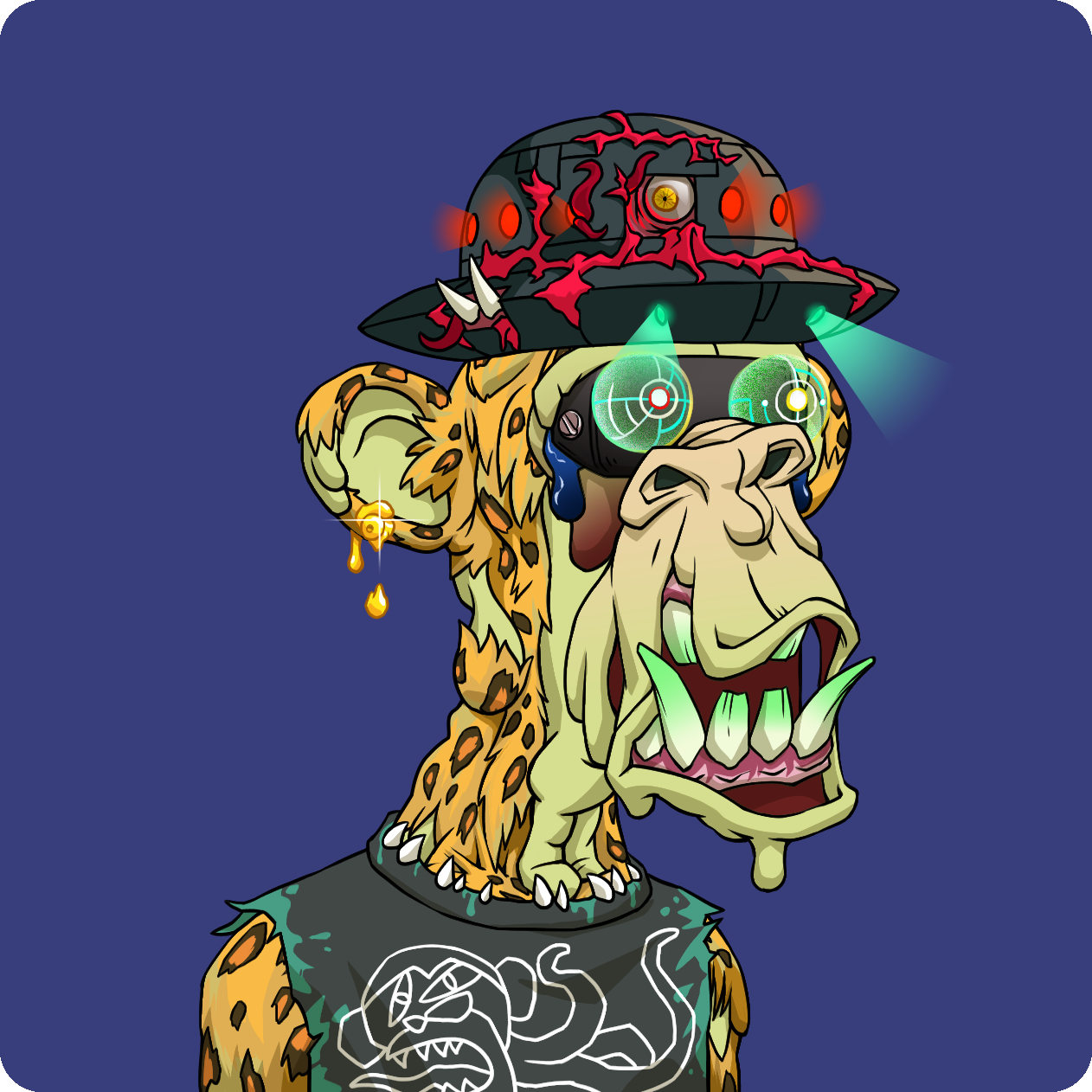 Yuga Labs - Mutant Ape Yacht Club - NFT # 1091