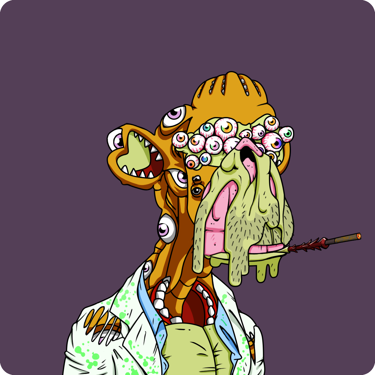 Yuga Labs - Mutant Ape Yacht Club - NFT # 2519