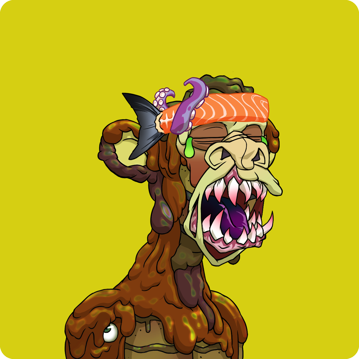 Yuga Labs - Mutant Ape Yacht Club - NFT # 8020