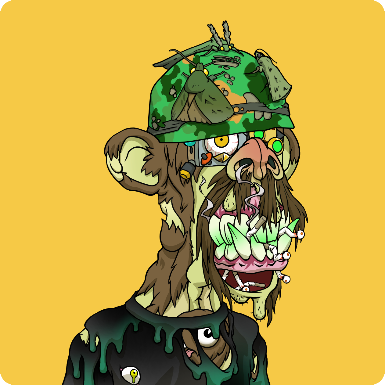 Yuga Labs - Mutant Ape Yacht Club - NFT # 1120