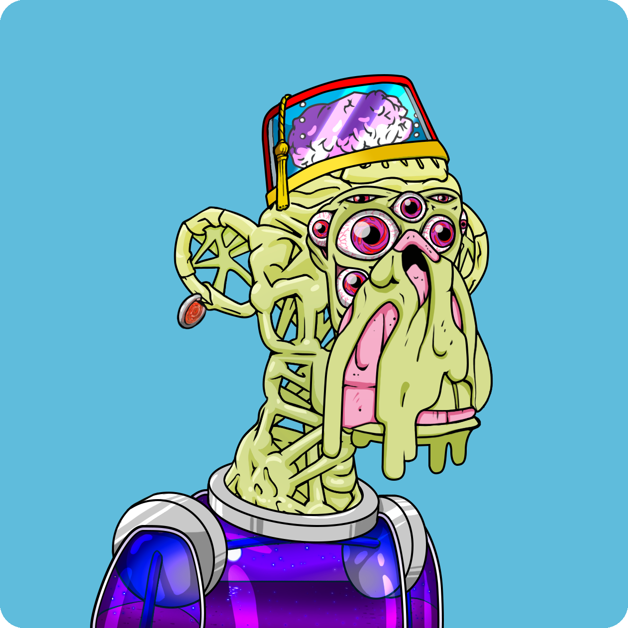 Yuga Labs - Mutant Ape Yacht Club - NFT # 17630