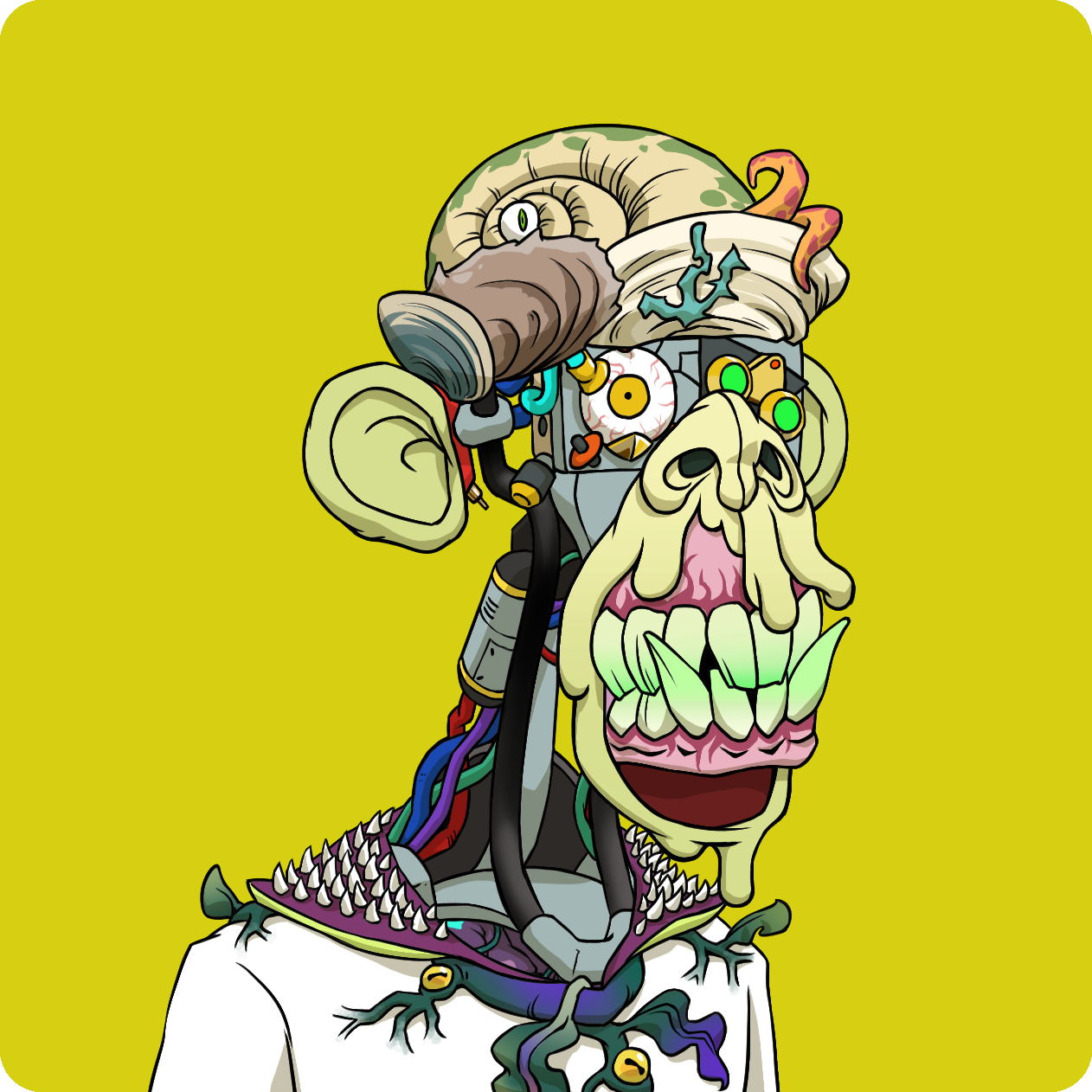 Yuga Labs - Mutant Ape Yacht Club - NFT # 8377