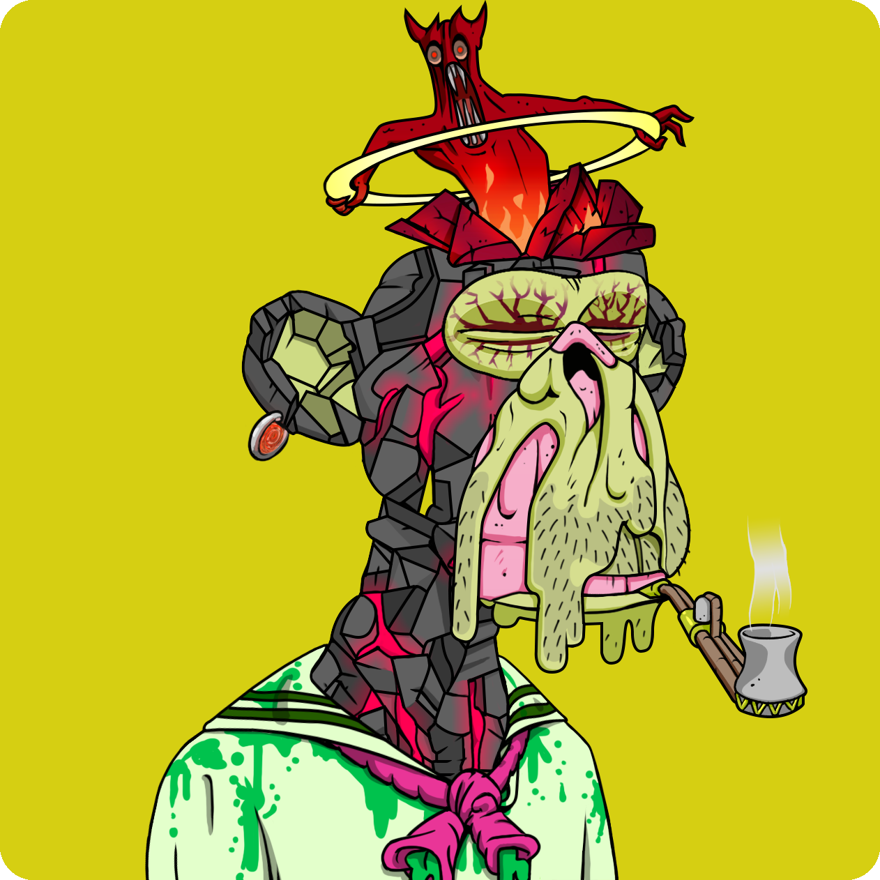 Yuga Labs - Mutant Ape Yacht Club - NFT # 15834