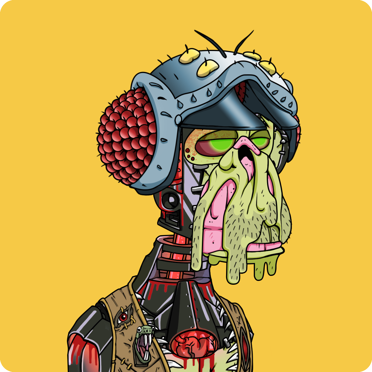 Yuga Labs - Mutant Ape Yacht Club - NFT # 6002