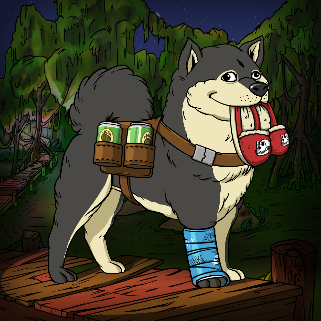 Yuga Labs - Bored Ape Kennel Club - NFT # 9544