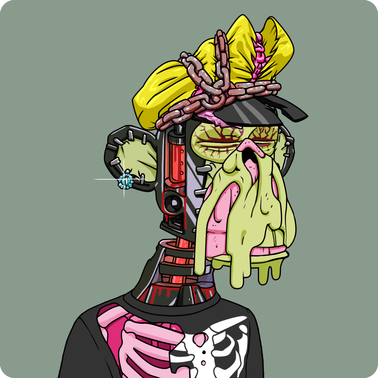 Yuga Labs - Mutant Ape Yacht Club - NFT # 6724