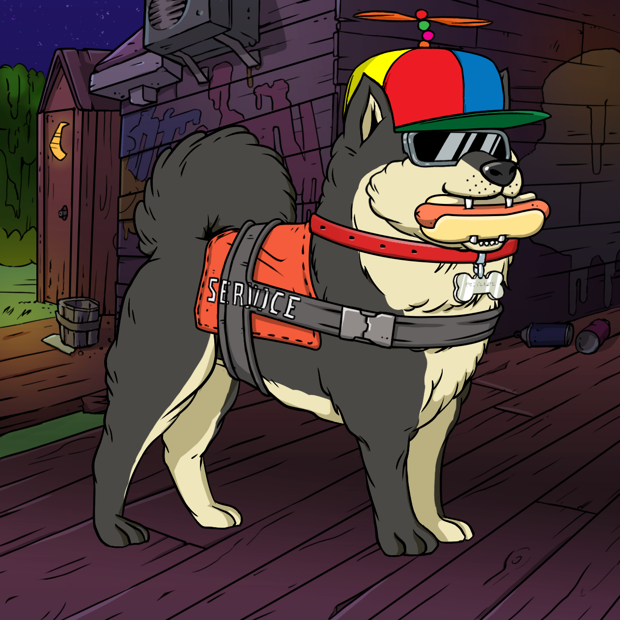 Yuga Labs - Bored Ape Kennel Club - NFT # 1354