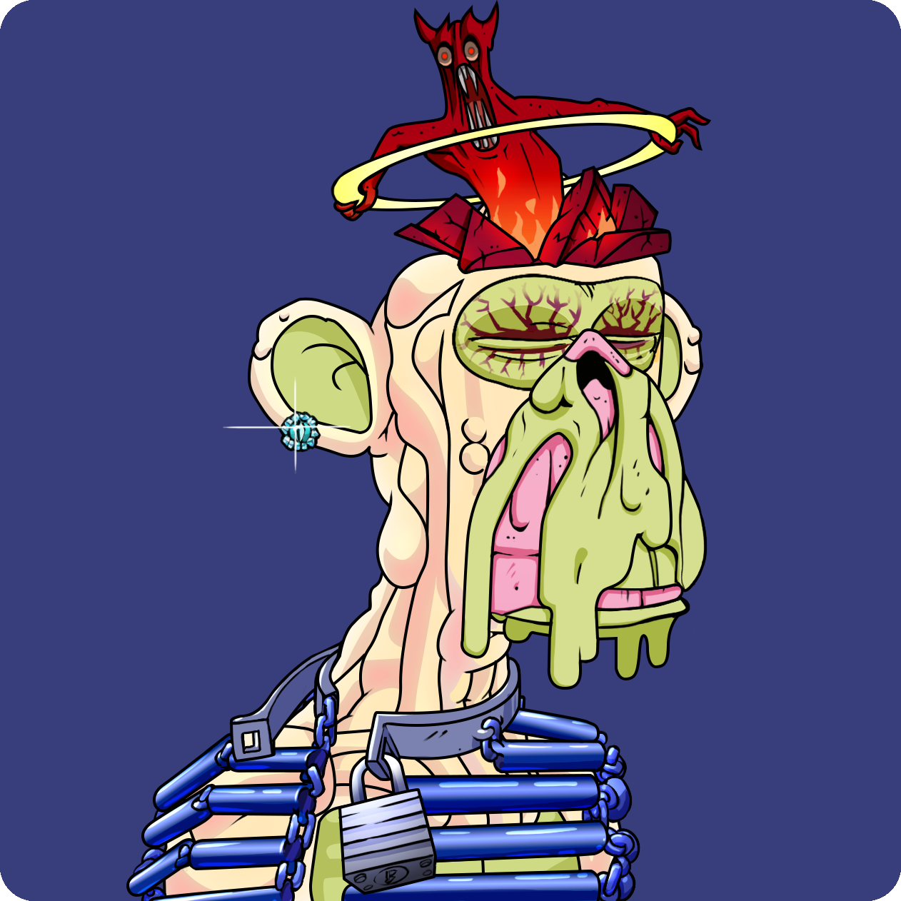 Yuga Labs - Mutant Ape Yacht Club - NFT # 2500