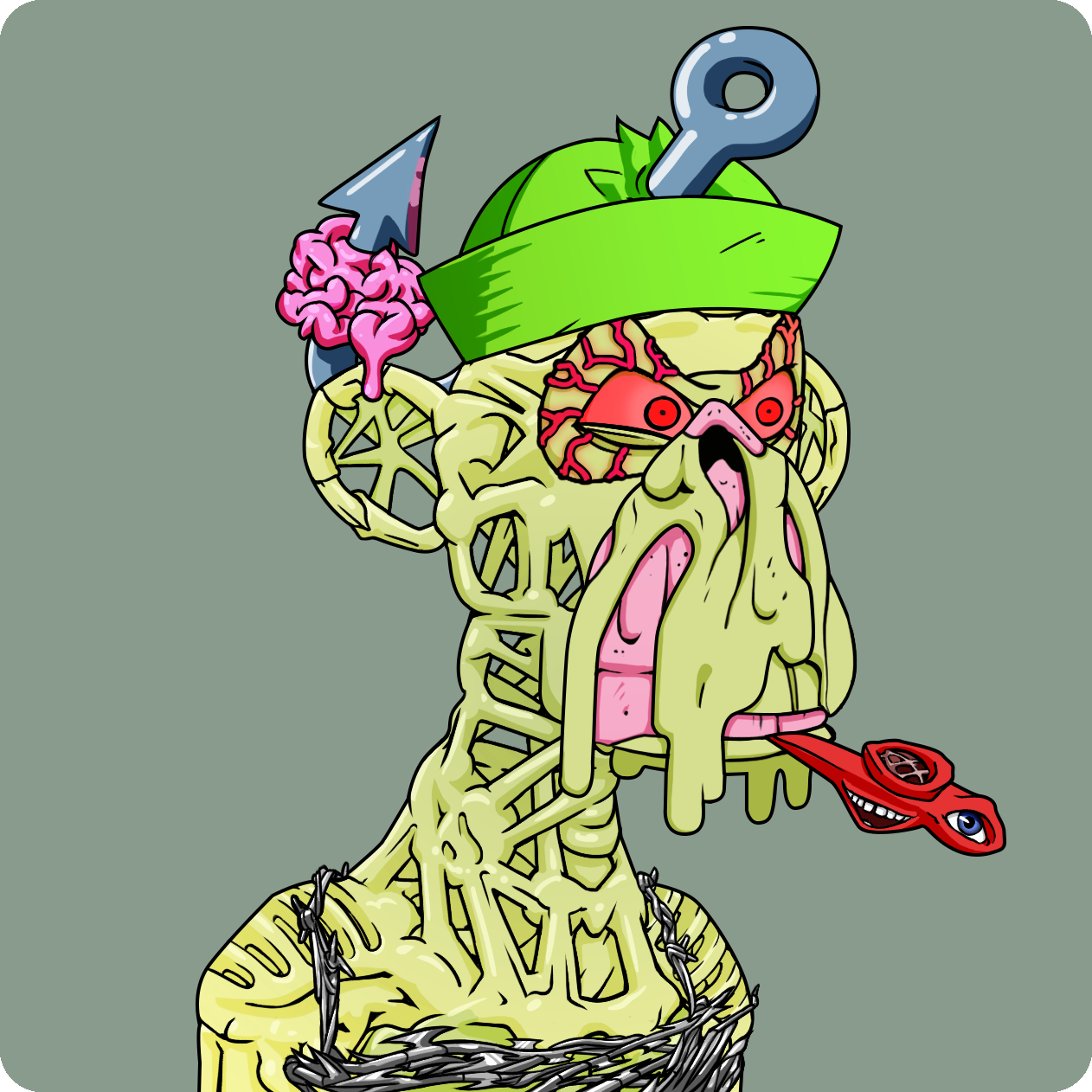 Yuga Labs - Mutant Ape Yacht Club - NFT # 22536