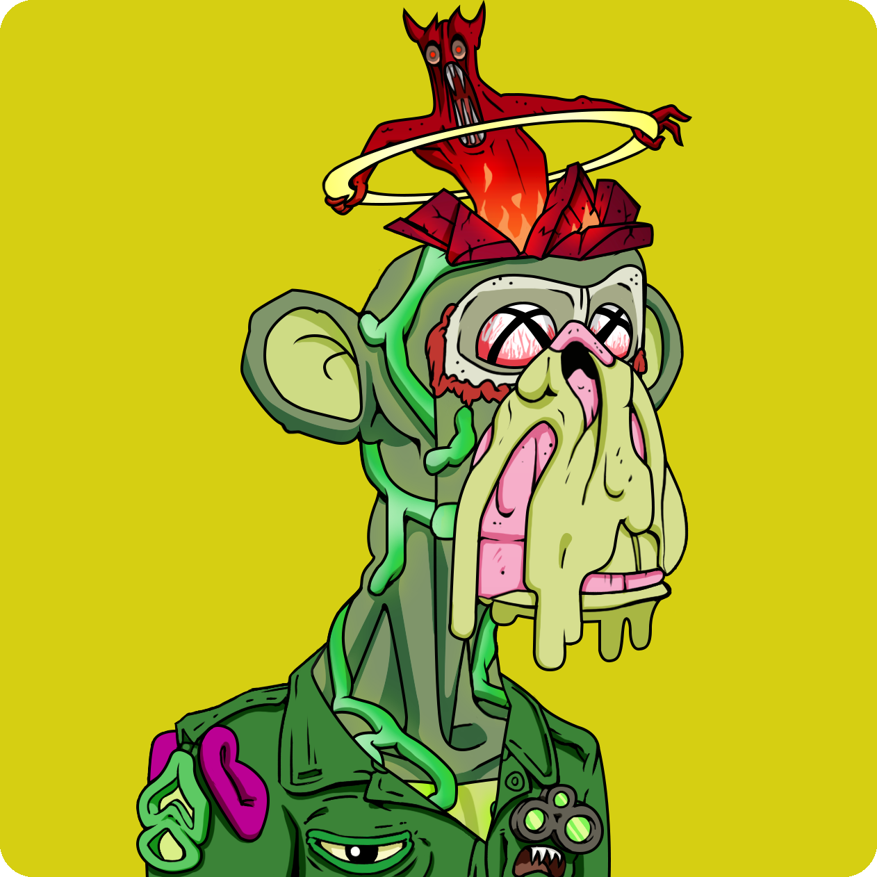 Yuga Labs - Mutant Ape Yacht Club - NFT # 22348