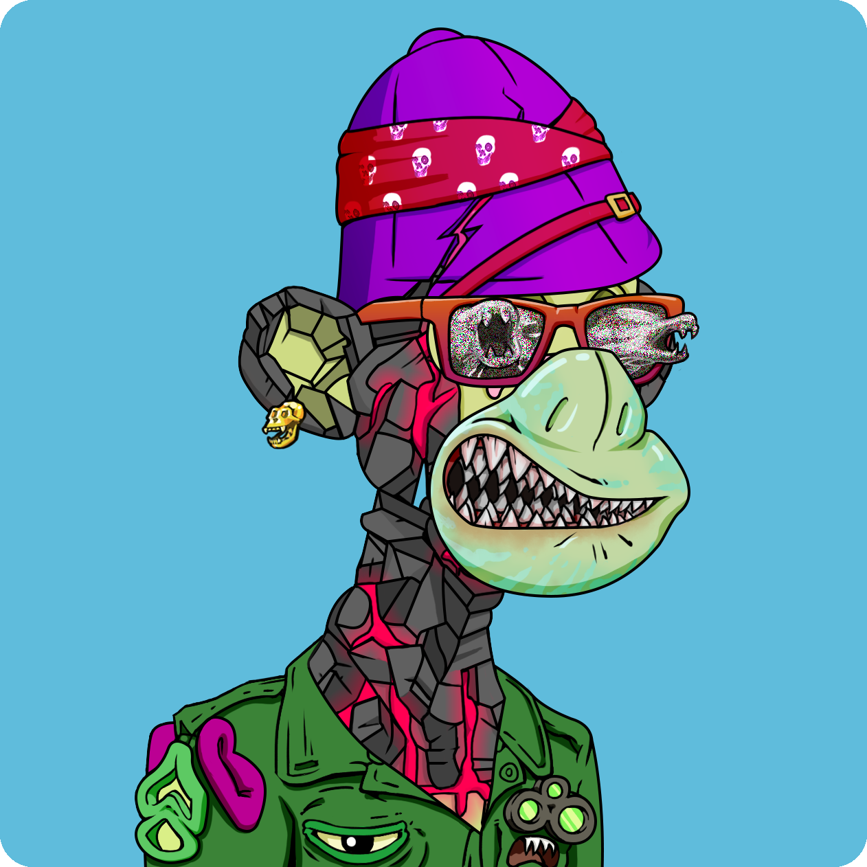 Yuga Labs - Mutant Ape Yacht Club - NFT # 12572