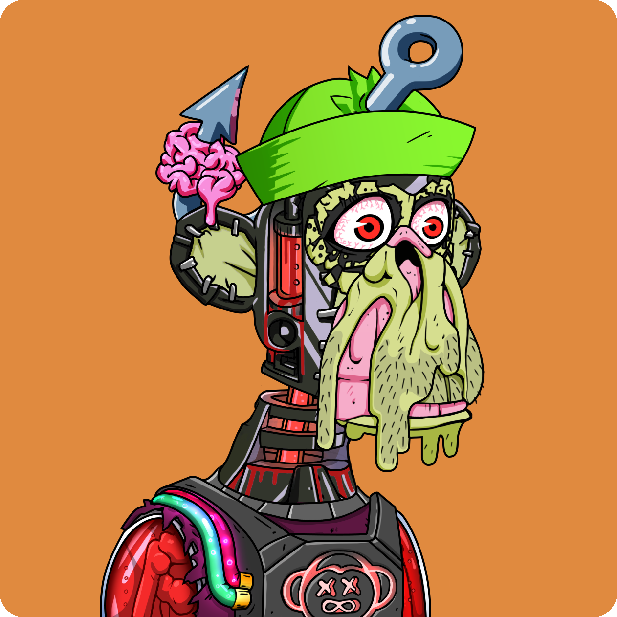 Yuga Labs - Mutant Ape Yacht Club - NFT # 3371