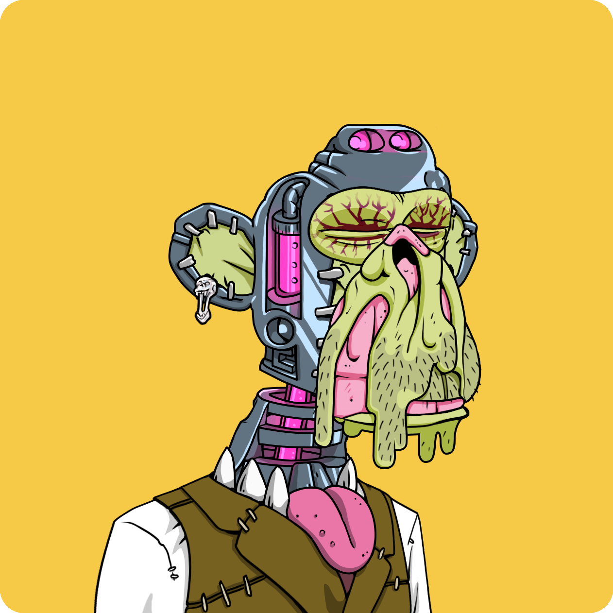 Yuga Labs - Mutant Ape Yacht Club - NFT # 8481