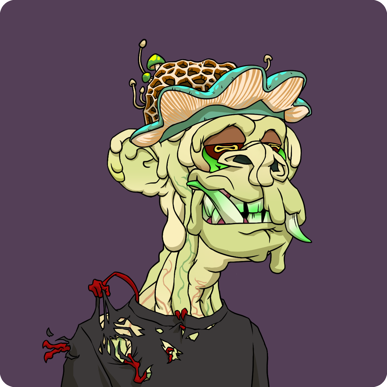 Yuga Labs - Mutant Ape Yacht Club - NFT # 5134