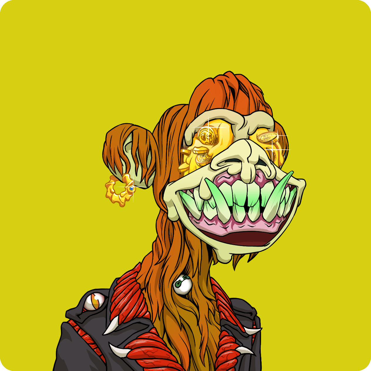 Yuga Labs - Mutant Ape Yacht Club - NFT # 8185