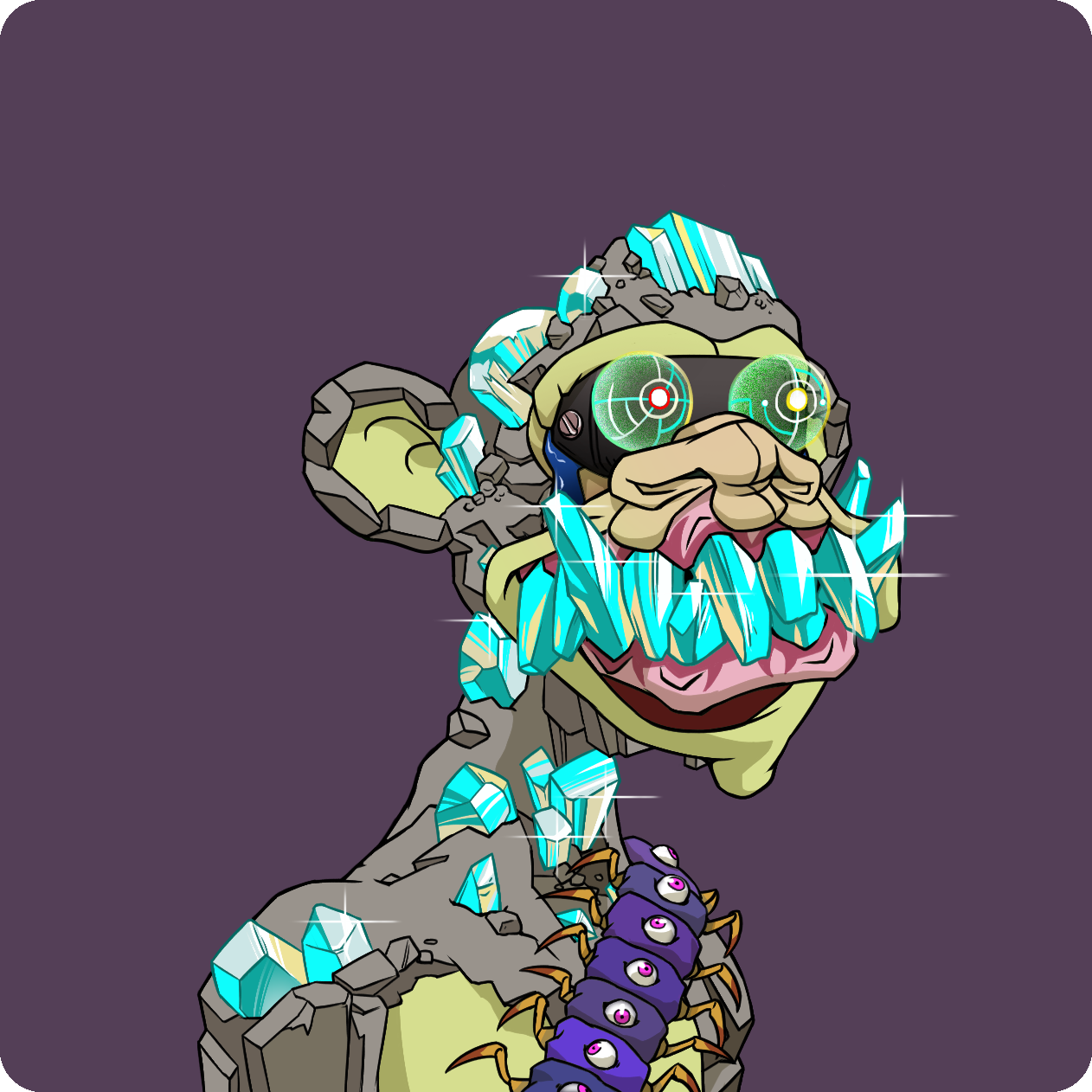 Yuga Labs - Mutant Ape Yacht Club - NFT # 17543