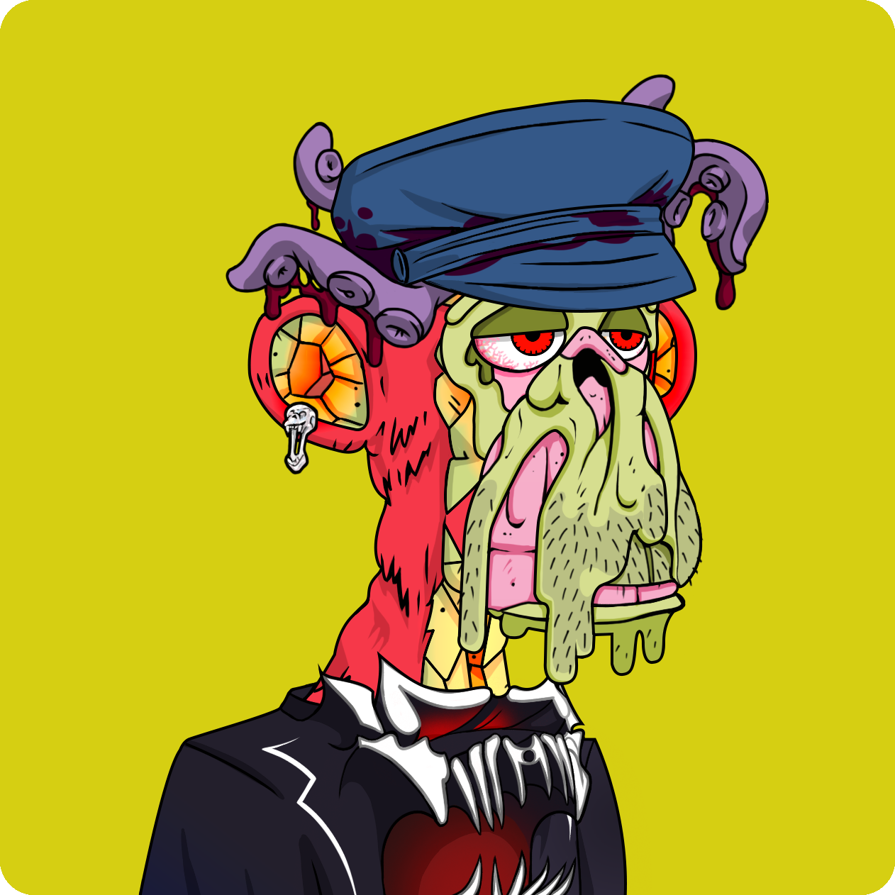 Yuga Labs - Mutant Ape Yacht Club - NFT # 519