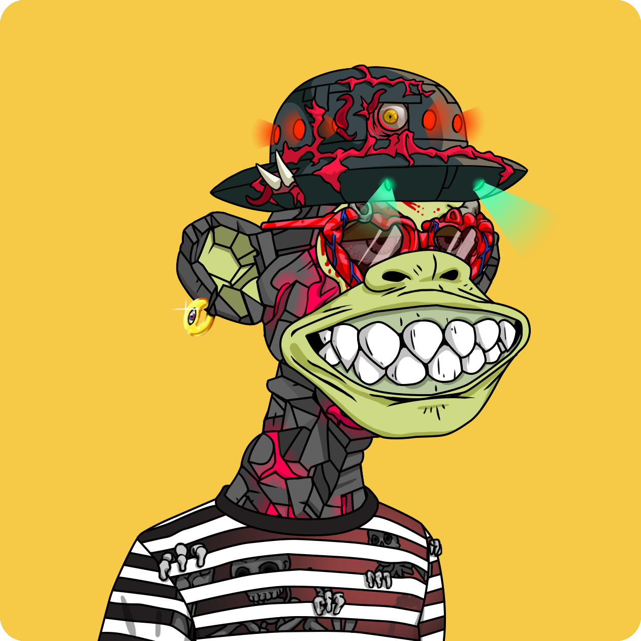 Yuga Labs - Mutant Ape Yacht Club - NFT # 22218