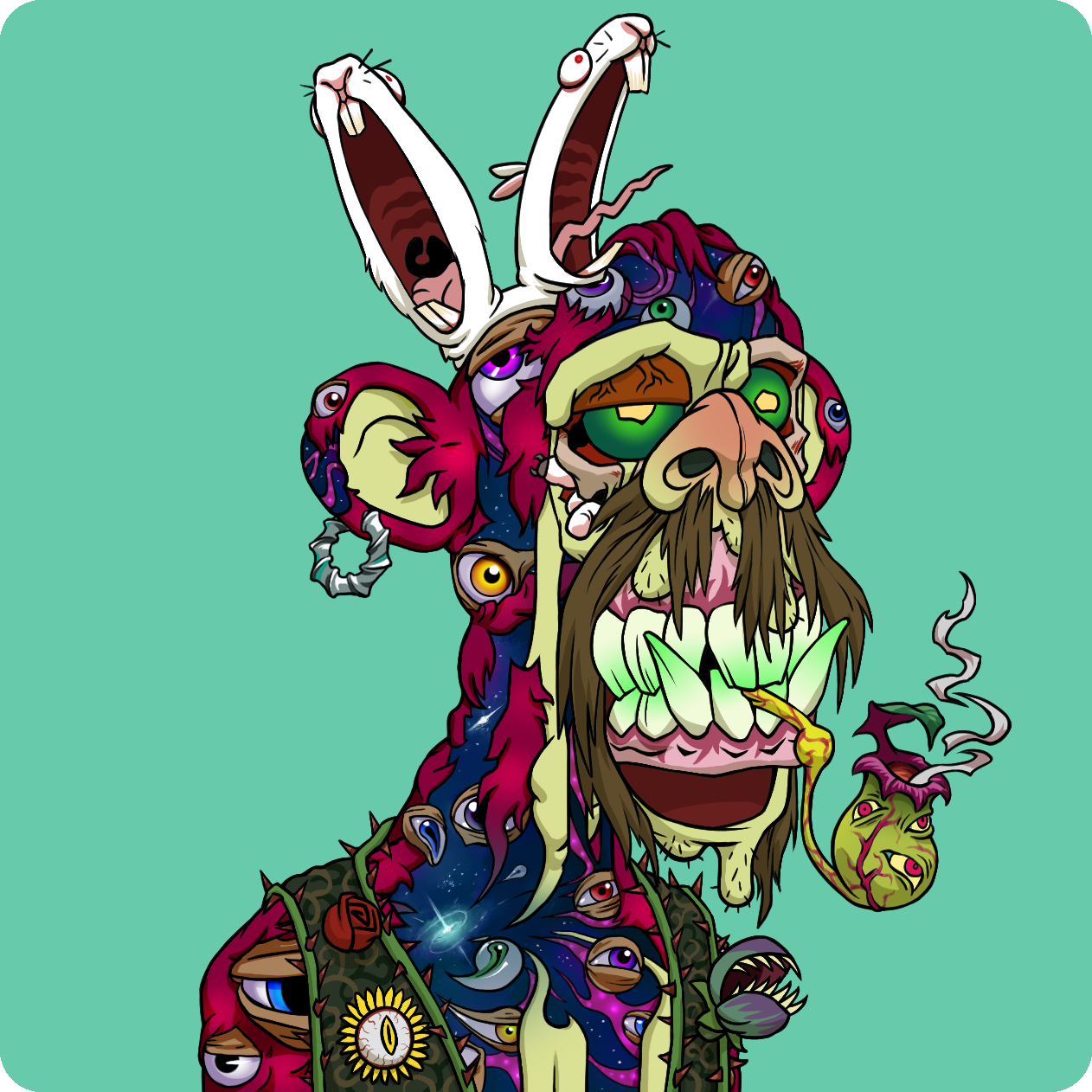 Yuga Labs - Mutant Ape Yacht Club - NFT # 9092